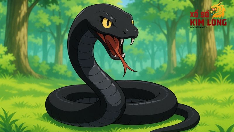 Nằm mơ thấy rắn màu đen cảnh báo điều bí ẩn hoặc nỗi sợ tiềm ẩn